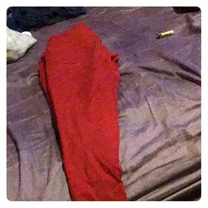Red jeans!